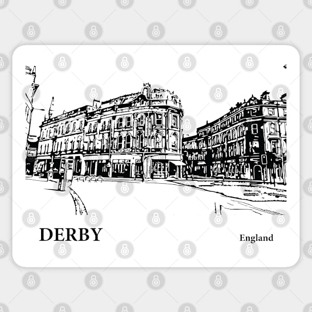 Derby England Sticker by Lakeric